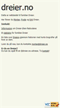Mobile Screenshot of dreier.no